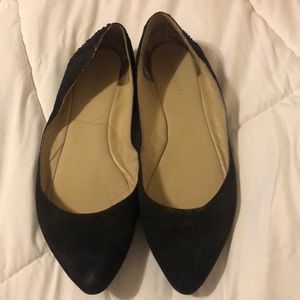Black Nine West flats